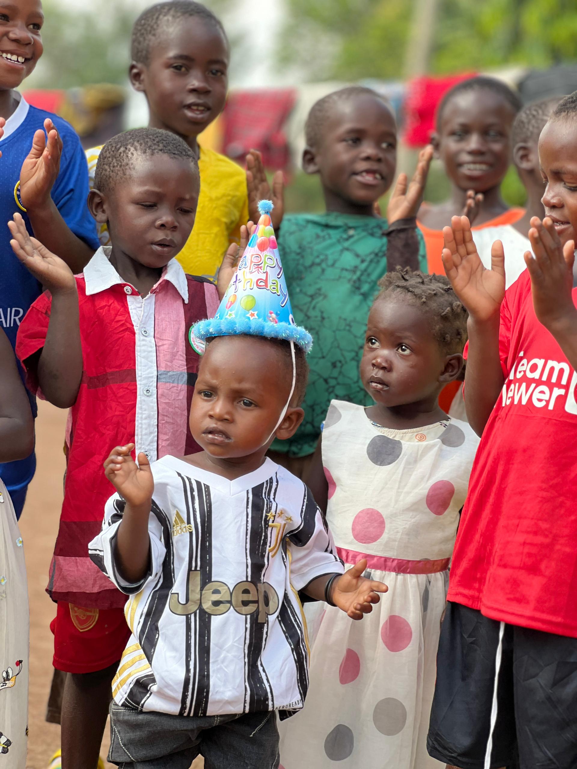 Children studying at HappyKids learning center